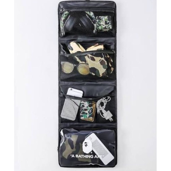 A Bathing Ape 4 tier travel toiletries bag flawed - Picture 7 of 8